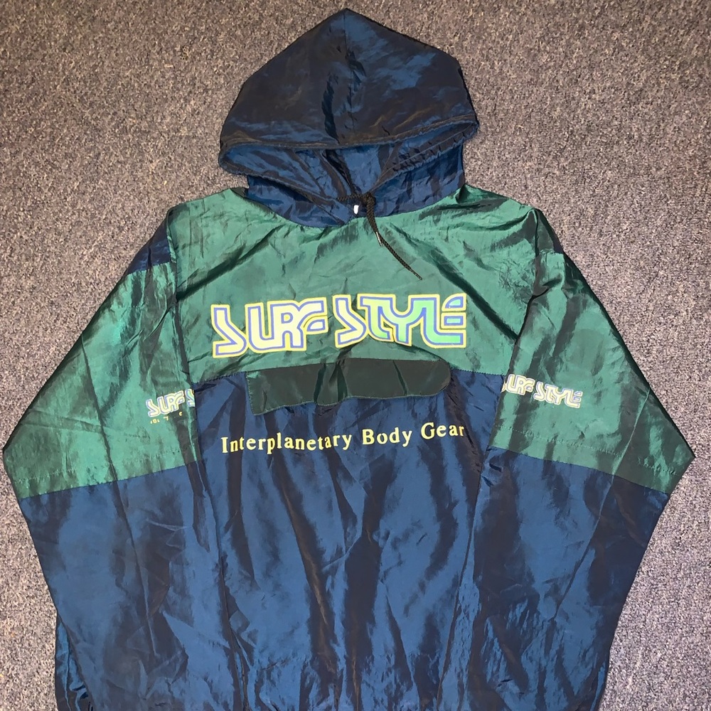 Surf Style Vintage 90’s Windbreaker